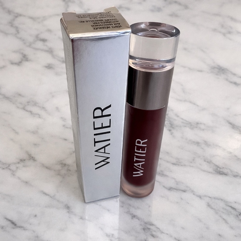 WATIER Tinted Lip Gel Hydrating Water-Based Vegan Lip Tint Gelato De Figues